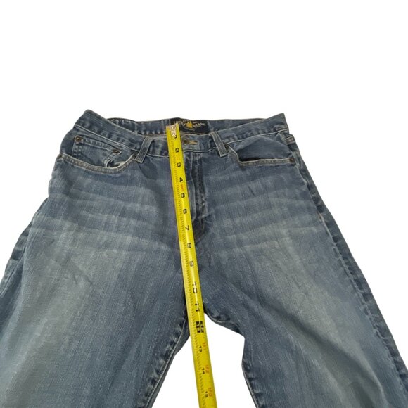 Lucky Brand 361 Vintage Wash Straight Fit Jeans 34 Blue Denim Streetwear - Picture 6 of 8